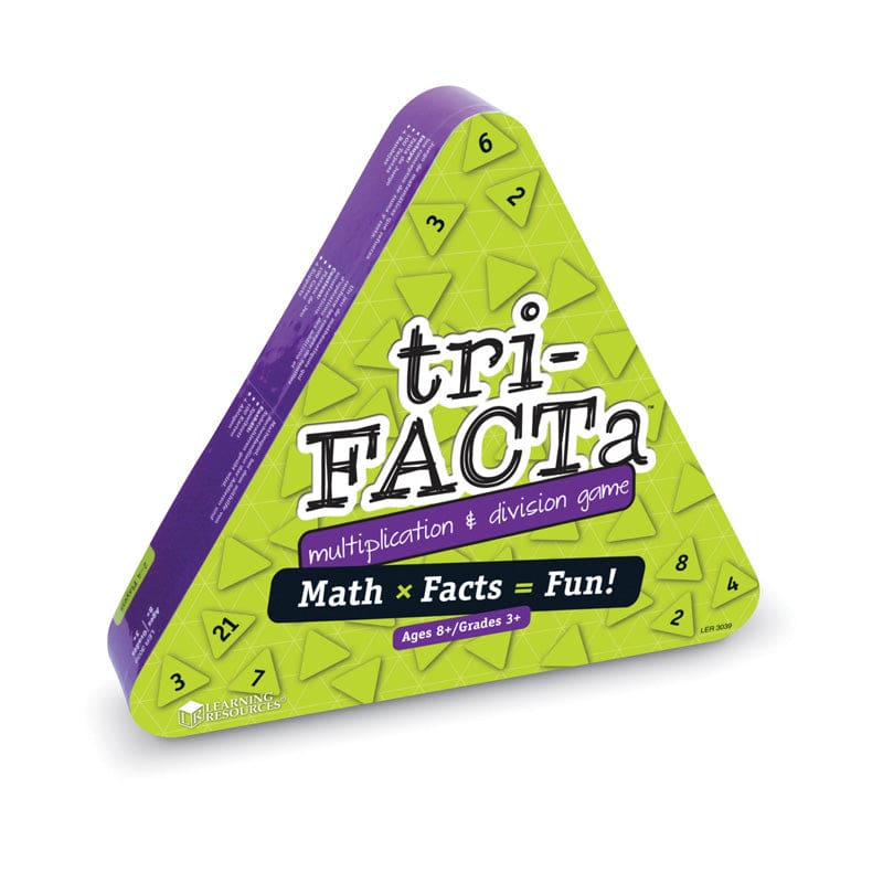 Tri Facta Multiplication And Division Game - Math - Learning Resources