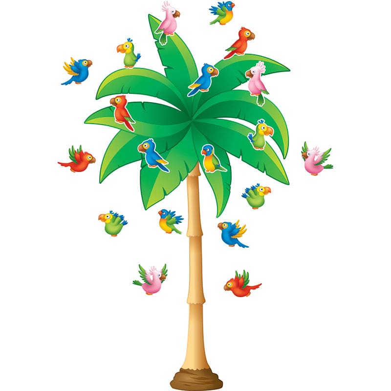 Tropical Trees Bulletin Board (Pack of 3) - Classroom Theme - Teacher Created Resources