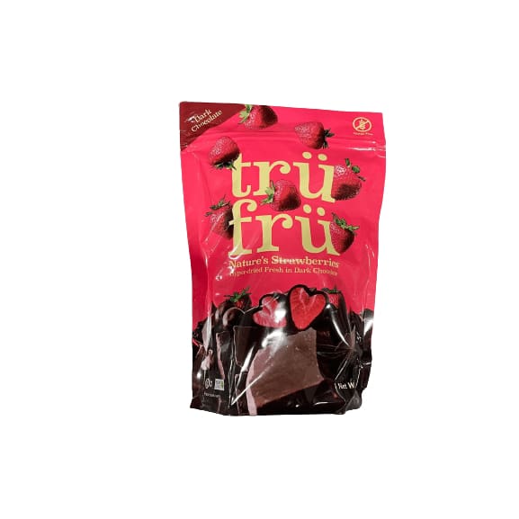 Tru Fru Tru Fru Dark Chocolate Nature's Strawberries, 16 oz.