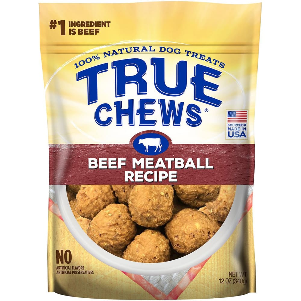 True Chews Homestyle Dog 12Oz Beef Meatballs - Pet Supplies - True Chews