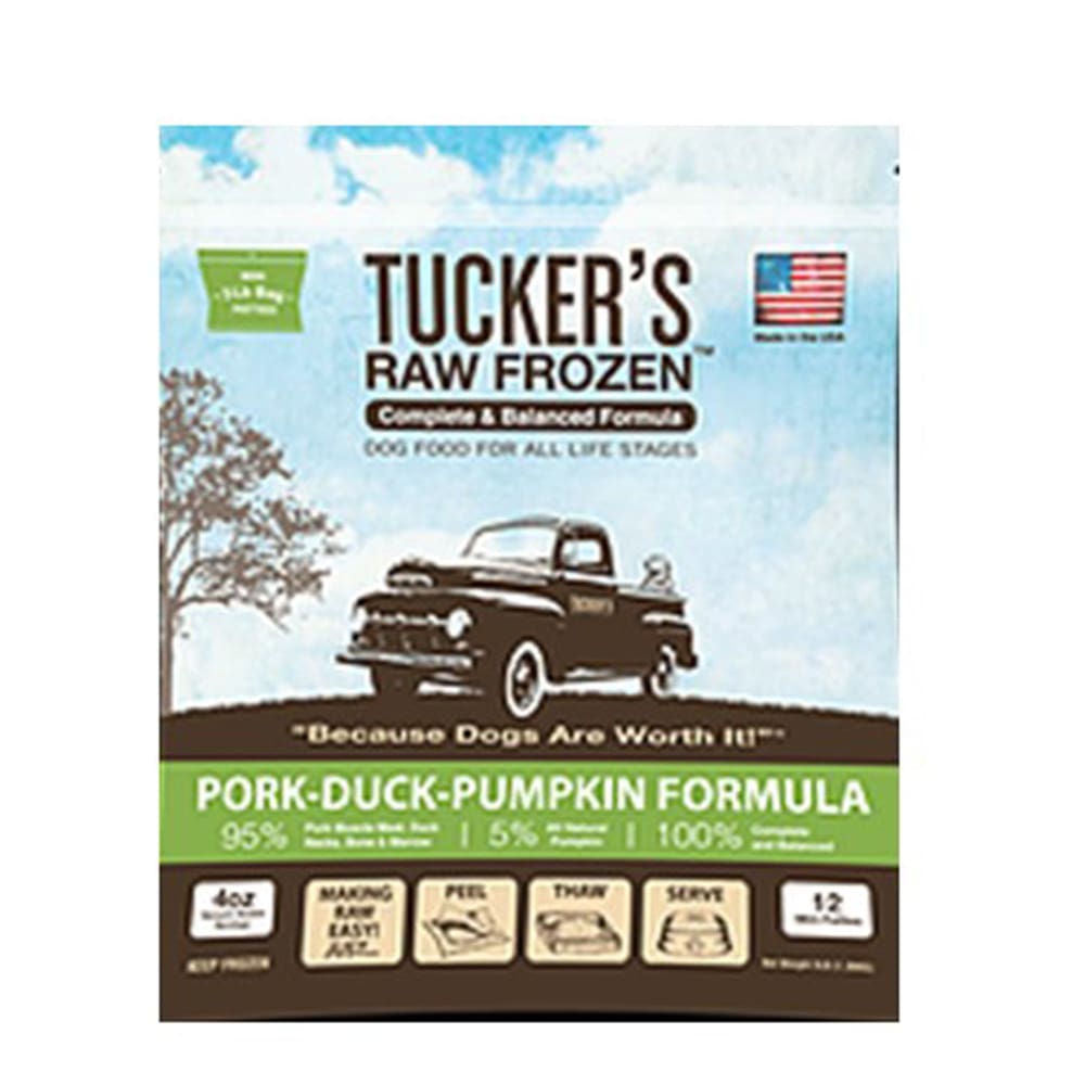 Tuckers Pork-Duck-Pumpkin; 14 Oz - Pet Supplies - Tuckers