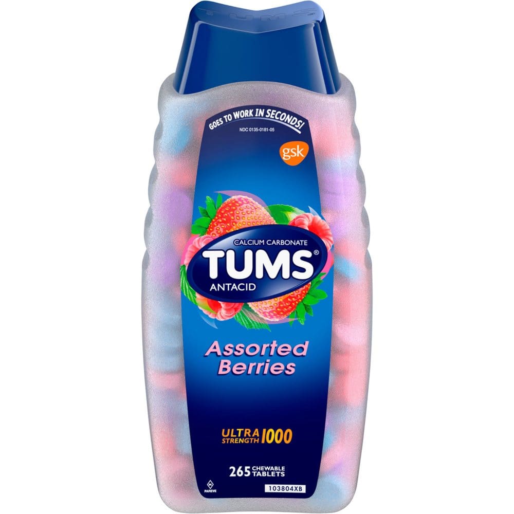 Tums Ultra Assorted Berry (265 ct.) - Digestion & Nausea - Tums