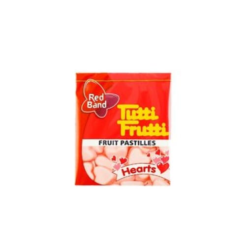 TUTTI FRUTTI HEARTS Fruity Chewy Candies 0.53 oz. (15 g.) - TUTTI FRUTTI