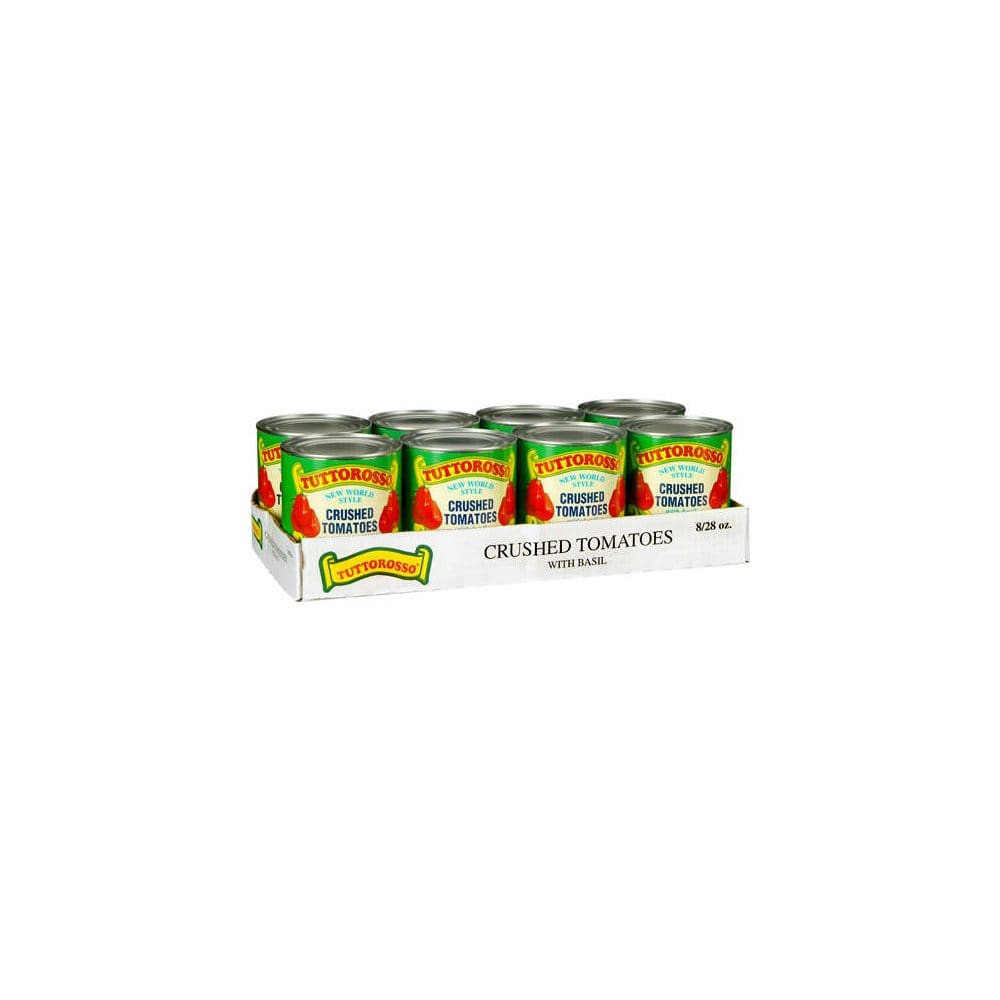 Tuttorosso Crushed Tomatoes with Basil (28 oz. 8 pk.) - Canned Foods & Goods - Tuttorosso Crushed