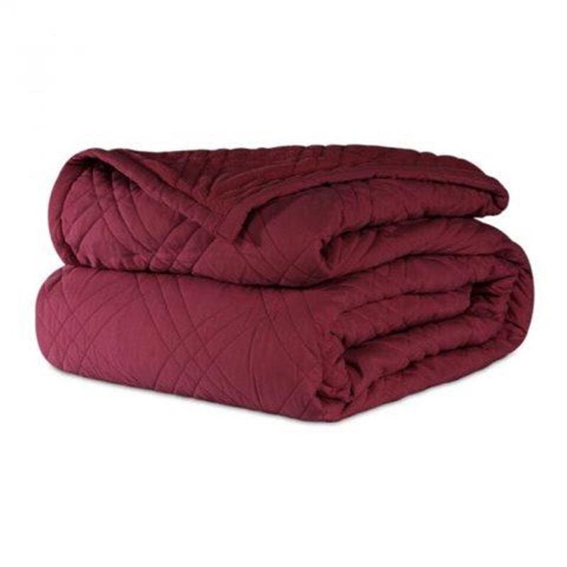 TwinMed Cozycare Coverlet Throw Bs Burg. 76X110 Case of 4 - Item Detail - TwinMed