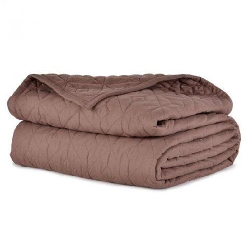 TwinMed Cozycare Coverlet Throw Bs Cocoa 76X110 Case of 4 - Item Detail - TwinMed