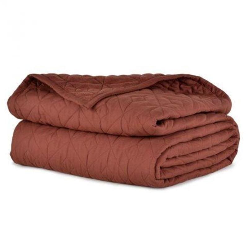 TwinMed Fitted Bedspread 65X95 Nutmeg 4Cs - Linens >> Bed Spreads - TwinMed
