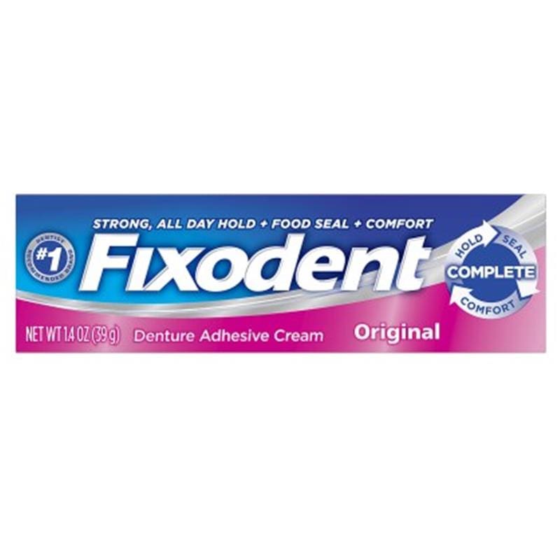 TwinMed Fixodent Denture Adhesive Cream 2.4Oz (Pack of 2) - Item Detail - TwinMed