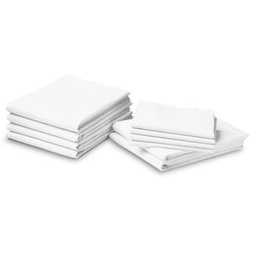 TwinMed Flat Sheet Percale T180 66X104 DOZEN - Linens >> Sheets and Pillow Cases - TwinMed