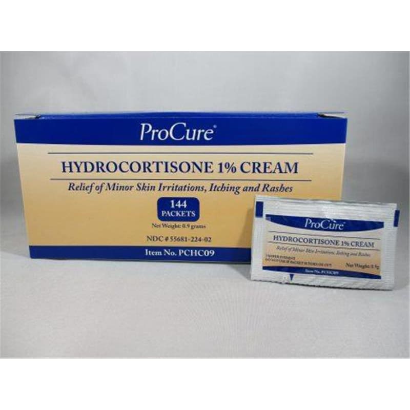TwinMed Hydrocortisone 1%.9Gr Foil Pack Box of 144 - Item Detail - TwinMed