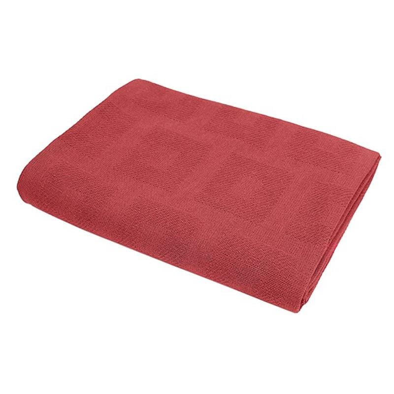 TwinMed Lancaster Spread Blanket 66X90 Raspberry DOZEN - Item Detail - TwinMed
