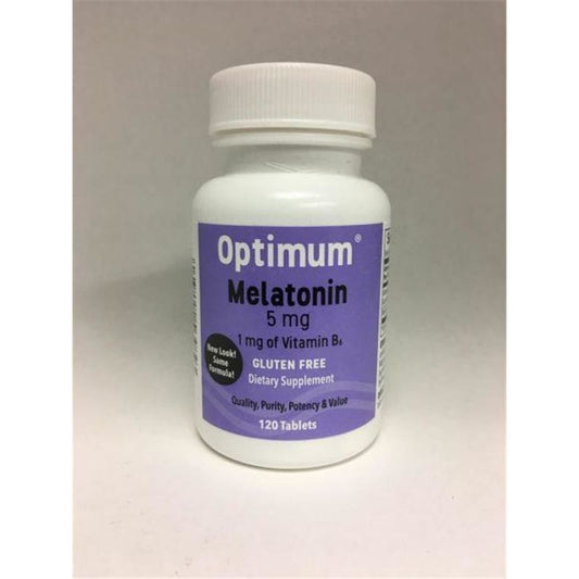 TwinMed Melatonin 5Mg With Vitamin B-6 Tablets 1 Box of 120 (Pack of 6) - Item Detail - TwinMed