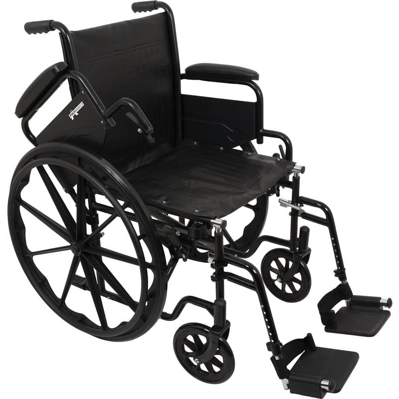TwinMed Wheelchair Std K1 18X16 Desk Arm Sw Foot - Item Detail - TwinMed