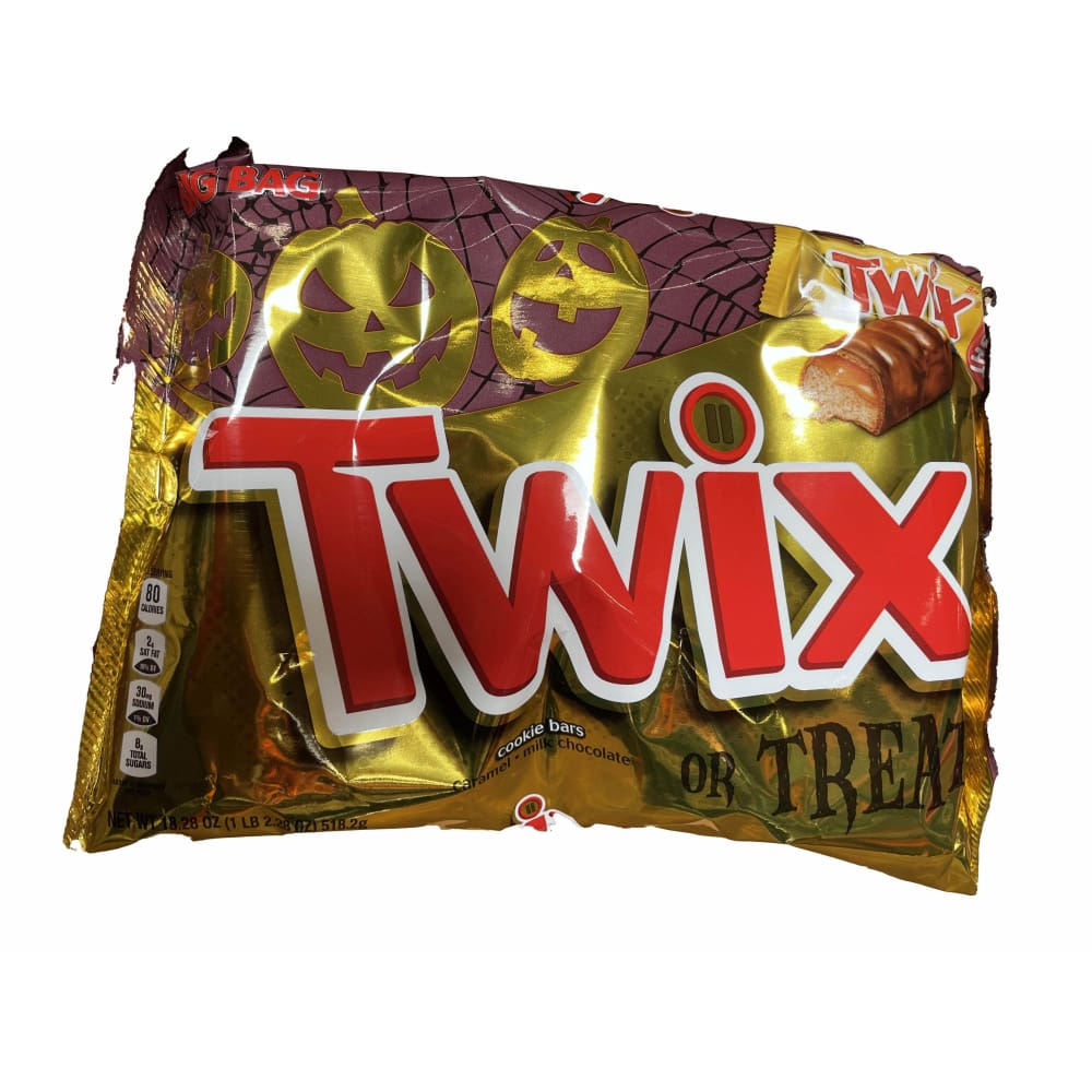 TWIX Twix Fun Size Halloween Chocolate Candy Bars - 18.28 oz Bag