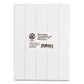 U Brands Dry Erase Magnetic Tape Strips 6 X 0.88 White 25/pack - Office - U Brands