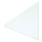 U Brands Floating Glass Dry Erase Board 72 X 36 White Surface - School Supplies - U Brands
