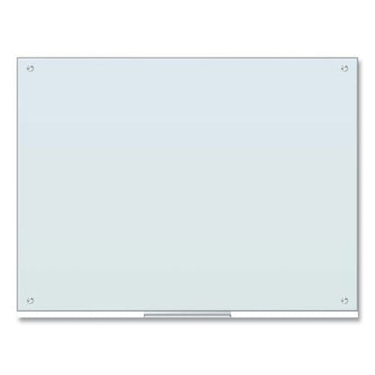 U Brands Glass Dry Erase Board 48 X 36 White Surface - School Supplies - U Brands
