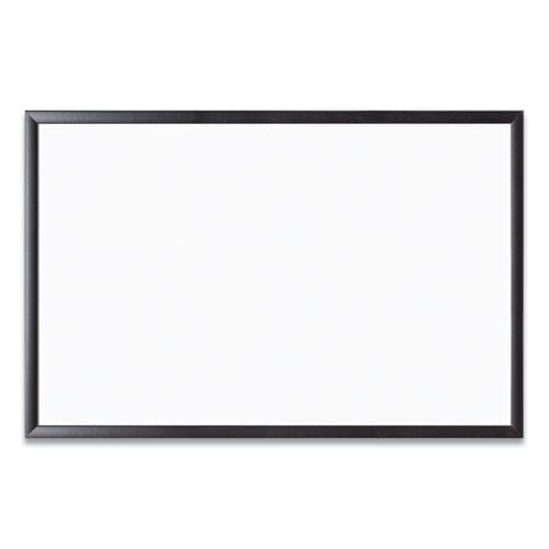 U Brands Magnetic Dry Erase Board With Mdf Frame 36 X 24 White Surface Black Mdf Frame - School Supplies - U Brands