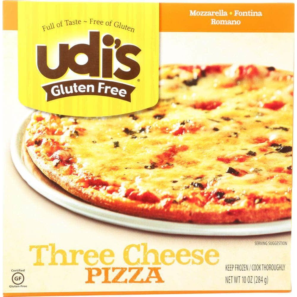 UDIS Udi'S Gluten Free Three Cheese Pizza, 10 Oz