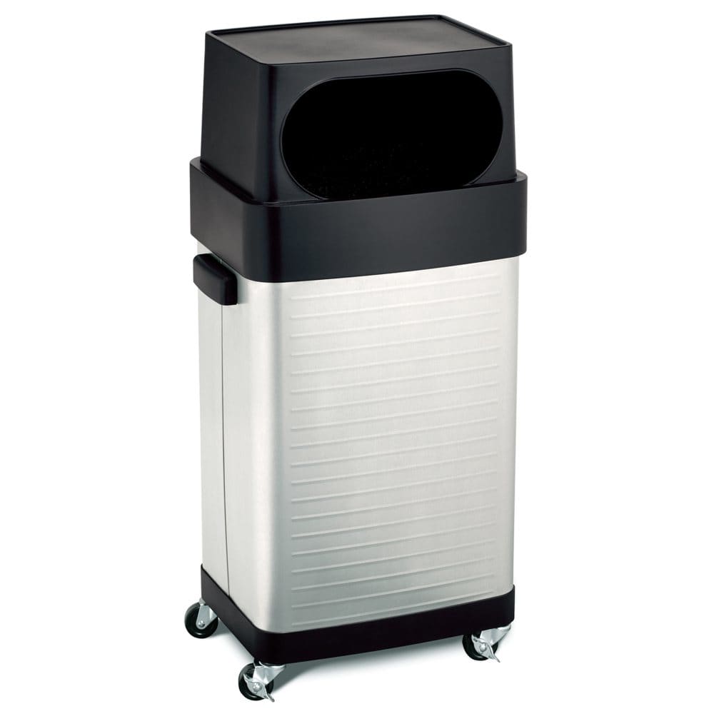 UltraHD Fingerprint Resistant Stainless Steel Trash Can (17 gal.) - Trash Cans - UltraHD