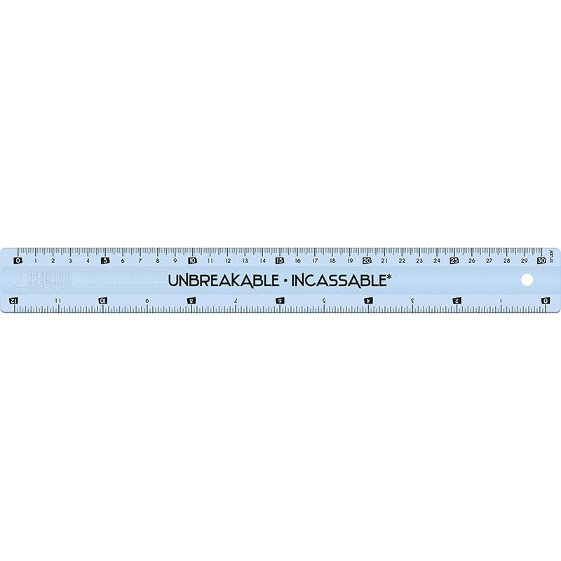Unbreakable Ruler 12In (Pack of 12) - Rulers - Maped Helix Usa