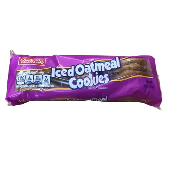 Uncle Al's Iced Oatmeal Cookies, 5 oz - ShelHealth.Com