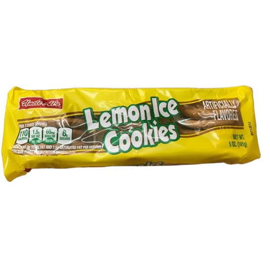 Uncle Al's Uncle Al's Lemon Ice Cookies, 5 oz