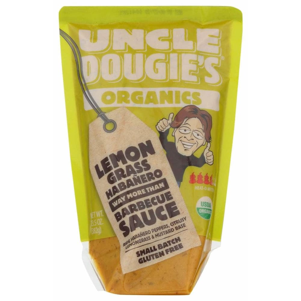 UNCLE DOUGIE Grocery > Pantry UNCLE DOUGIE: Lemongrass Habanero BBQ Sauce, 13.5 oz