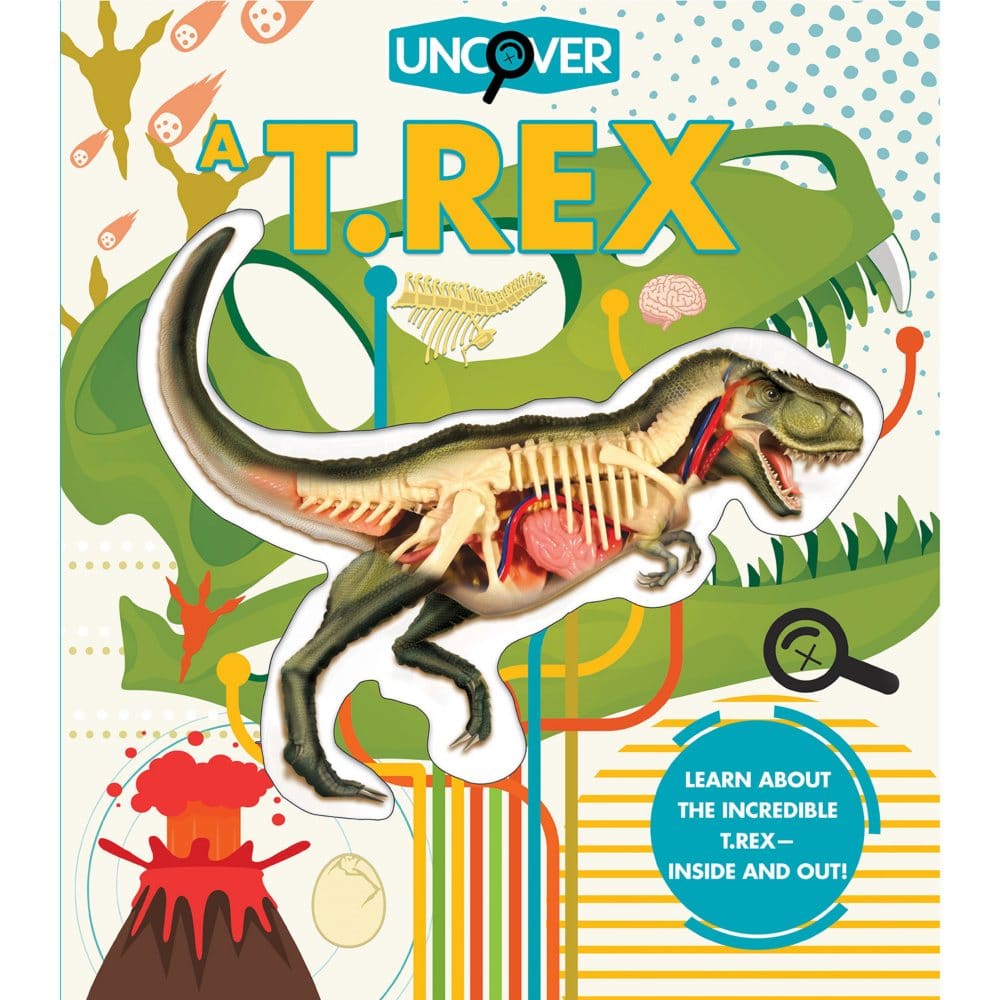 Uncover a T.Rex - Kids Books - Uncover