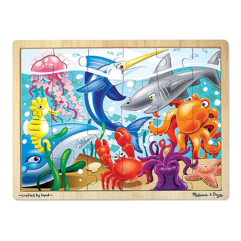 Under The Sea Puzzle (Pack of 3) - Puzzles - Melissa & Doug