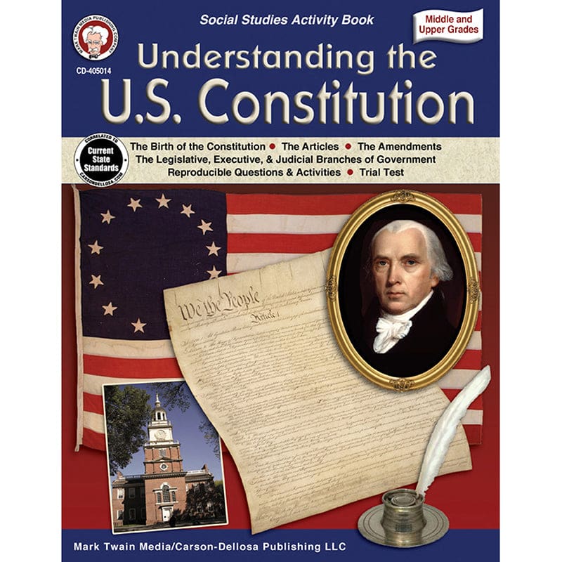 Understanding Constitution Gr 5-12 (Pack of 3) - Government - Carson Dellosa Education