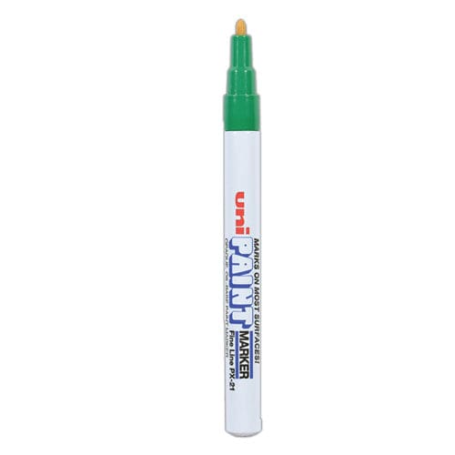 uni-Paint Permanent Marker Fine Bullet Tip Green - Office - uni®-Paint