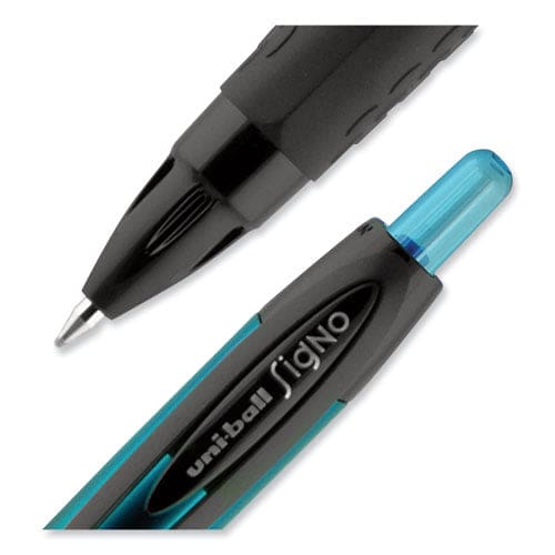 uniball 207 Blx Series Gel Pen Retractable Medium 0.7 Mm Black Ink Translucent Black Barrel - School Supplies - uniball®
