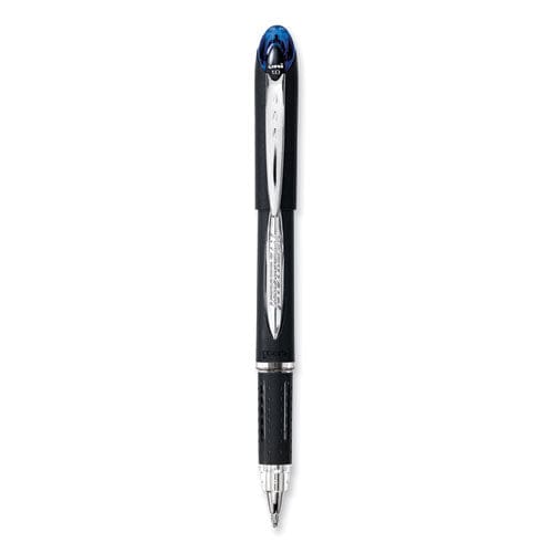 uniball Jetstream Stick Ballpoint Pen Bold 1 Mm Blue Ink Black Barrel - School Supplies - uniball®
