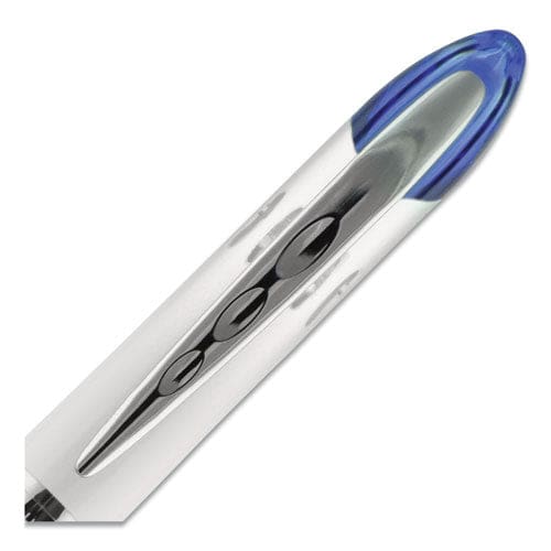 uniball Vision Elite Roller Ball Pen Stick Bold 0.8 Mm Blue Ink White/blue Barrel - School Supplies - uniball®