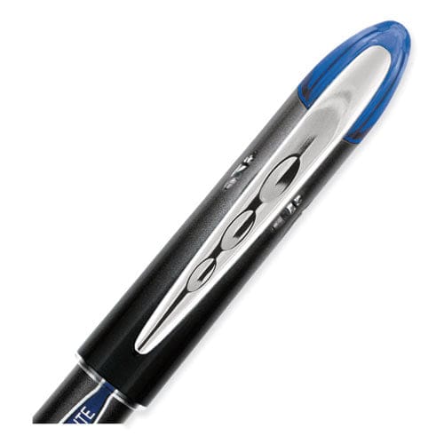 uniball Vision Elite Roller Ball Pen Stick Extra-fine 0.5 Mm Blue Ink Blue Barrel - School Supplies - uniball®