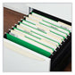 Universal Deluxe Bright Color Hanging File Folders Letter Size 1/5-cut Tabs Bright Green 25/box - School Supplies - Universal®