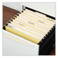 Universal Deluxe Bright Color Hanging File Folders Letter Size 1/5-cut Tabs Yellow 25/box - School Supplies - Universal®