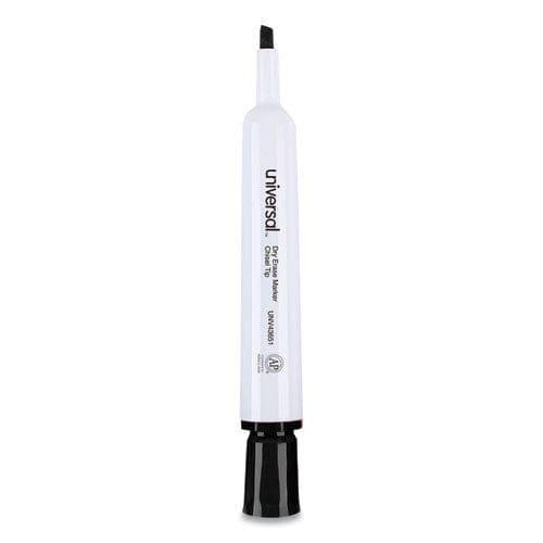 Universal Dry Erase Marker Broad Chisel Tip Black Dozen - School Supplies - Universal™