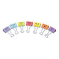 Universal Emoji Themed Binder Clips With Storage Tub Medium Assorted Colors 42/pack - Office - Universal®
