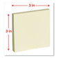 Universal Fan-folded Self-stick Pop-up Note Pads 3 X 3 Yellow 100 Sheets/pad 12 Pads/pack - School Supplies - Universal®
