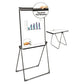 Universal Foldable Double-sided Dry Erase Easel Two Configurations 29 X 41 White Surface Black Plastic Frame - School Supplies - Universal®