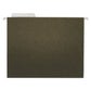 Universal Hanging File Folders Legal Size 1/3-cut Tabs Standard Green 25/box - School Supplies - Universal®