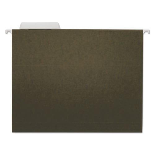 Universal Hanging File Folders Letter Size 1/3-cut Tabs Standard Green 25/box - School Supplies - Universal®