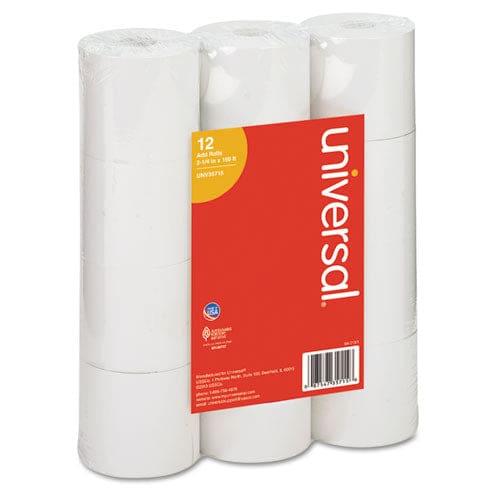 Universal Impact And Inkjet Print Bond Paper Rolls 0.5 Core 2.25 X 150 Ft White 3/pack - Office - Universal®