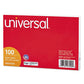 Universal Index Cards Ruled 5 X 8 Assorted 100/pack - School Supplies - Universal®