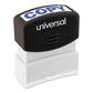 Universal Message Stamp Copy Pre-inked One-color Blue - Office - Universal®