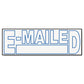 Universal Message Stamp Copy Pre-inked One-color Blue - Office - Universal®