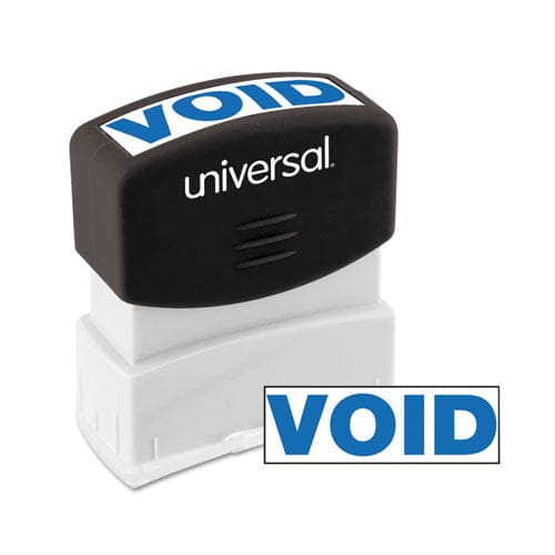 Universal Message Stamp Void Pre-inked One-color Blue - Office - Universal®