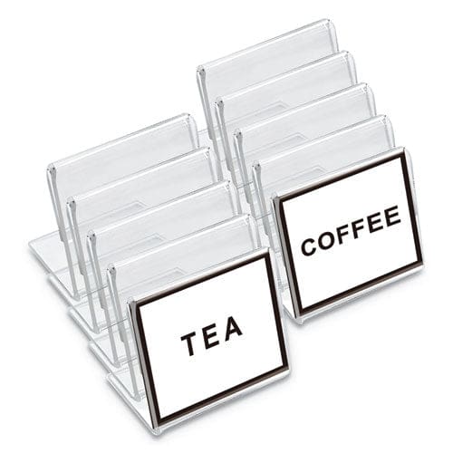 Universal Mini Table-top Sign 1.5 X 2 Clear - Office - Universal®